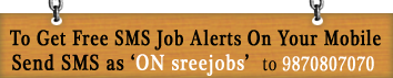 Free SMS Job alerts